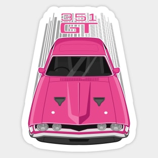 Ford Falcon XA GT 351 - Pink Sticker